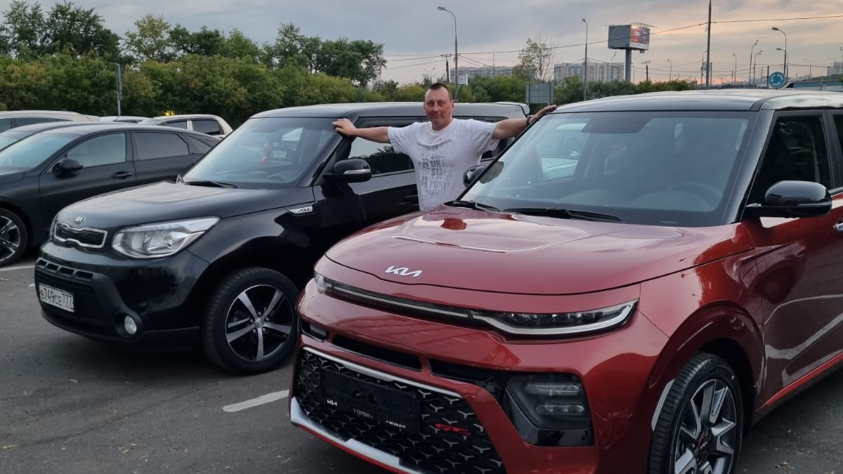 Kia Soul Red line передний обвес