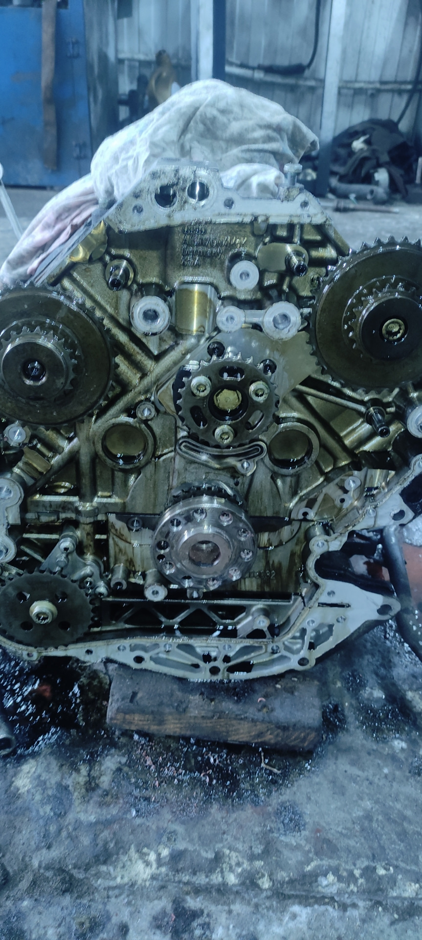 Задиры в 5м цилиндре (разобрали двигатель) — Audi A6 (C6), 2,4 л, 2005 ...