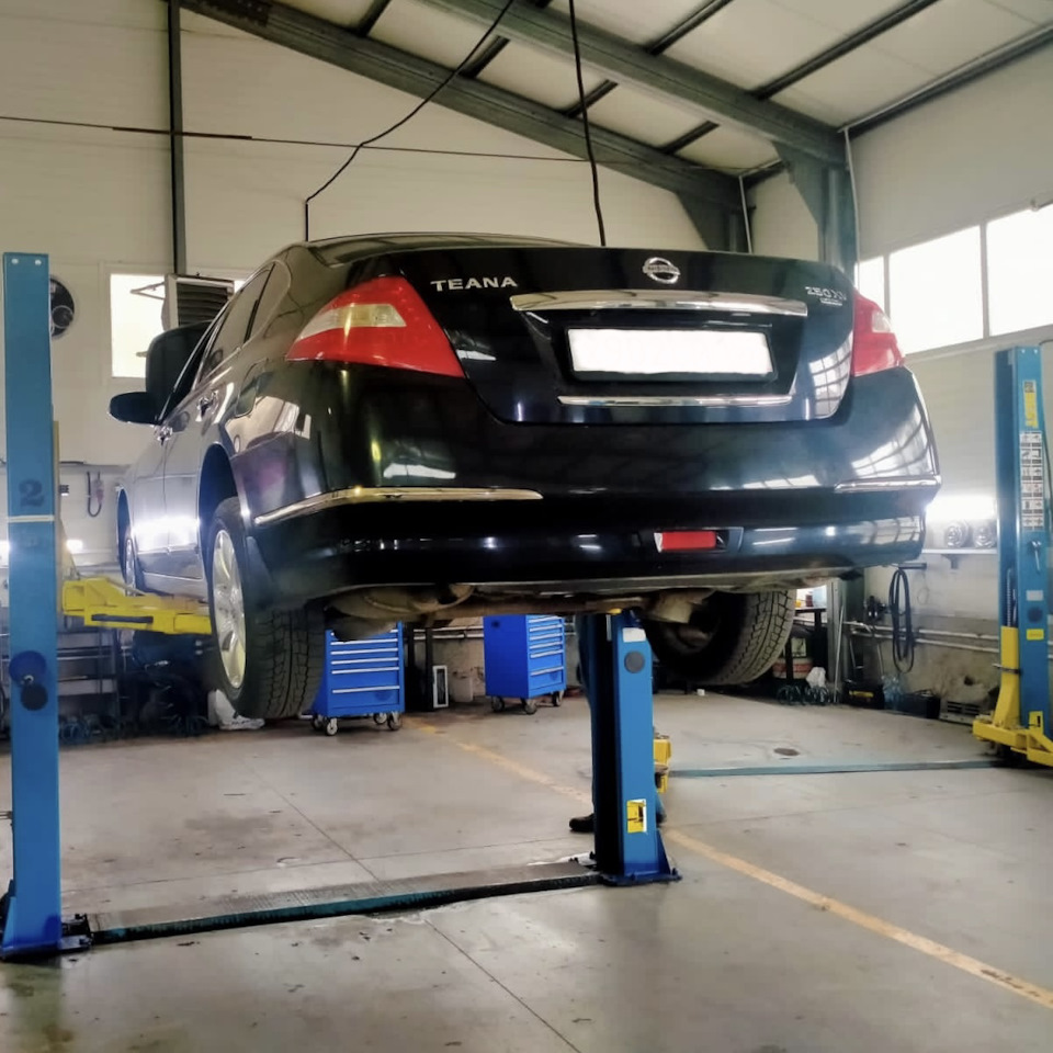 Первый подъем и первые планы — Nissan Teana (J32), 2,5 л, 2010 года ...