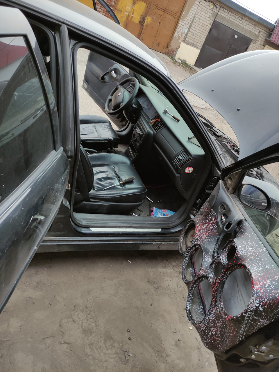 Динамики на громкий фронт? Ну и чутка кожи в салон — Opel Vectra B, 1,6 ...