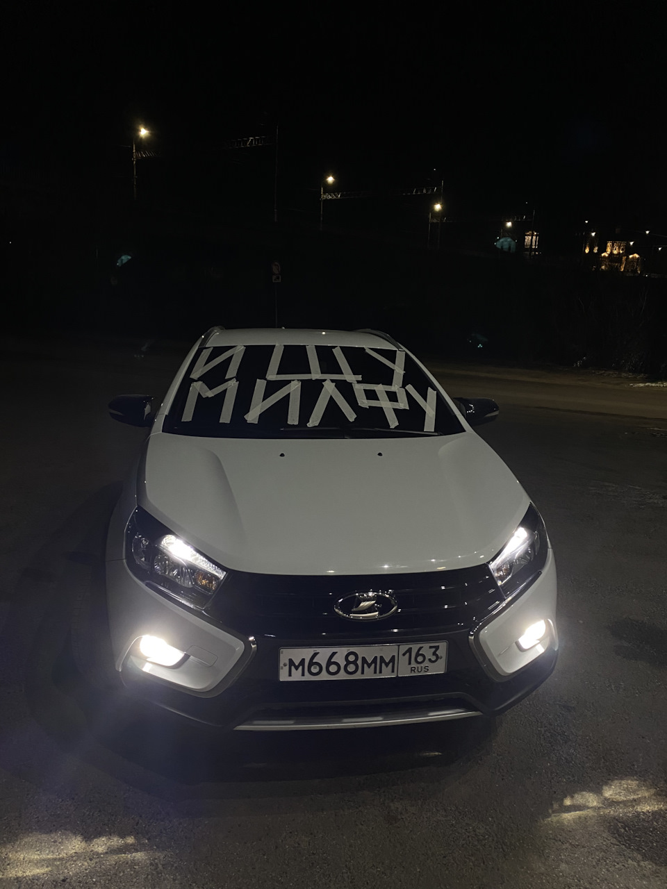 23. Клип на YouTube 🔥 + Рестайлинг задних фонарей 🔥+ лоб 35%🔥 — Lada  Vesta SW Cross, 1,6 л, 2019 года | фотография | DRIVE2