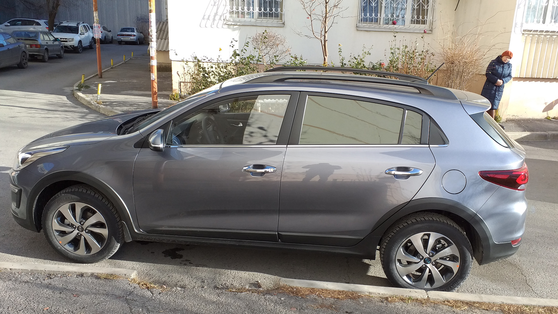 KIA Rio X-Line 1.6 бензиновый 2019 | Urban Grey Prem на DRIVE2