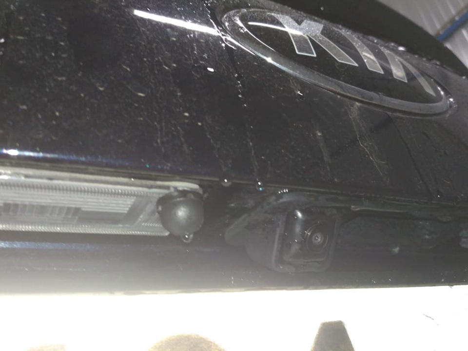 Установка омывателя камеры заднего вида — DRIVE2