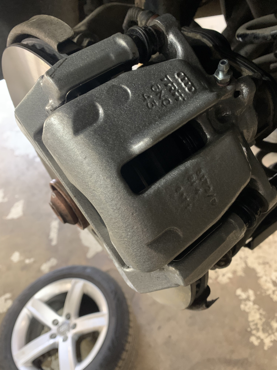 Задние тормоза от A6 C7 3.0TFSI /S4 — Audi A4 Allroad (B8), 2 л, 2014 ...
