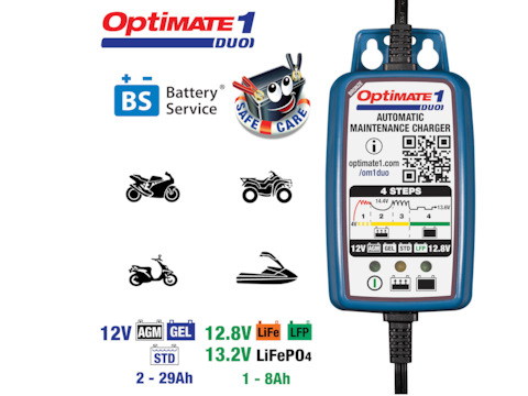 Chargeur batterie OPTIMATE 1 DUO TM402