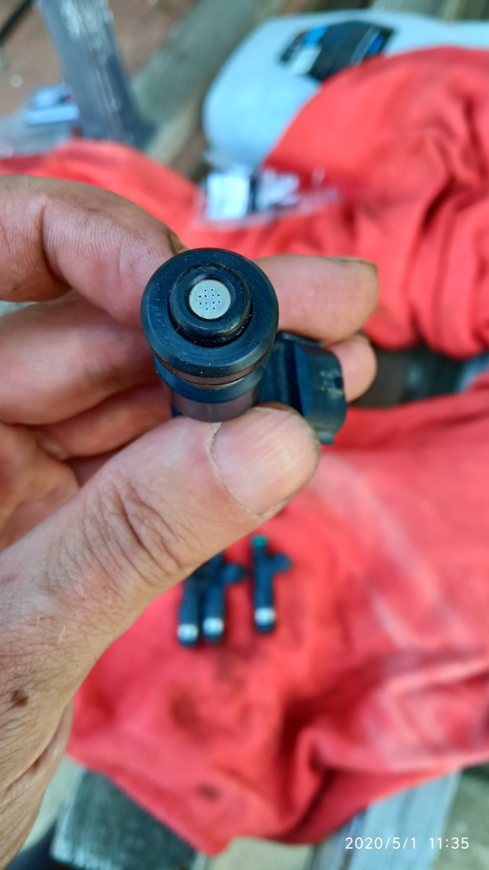 Замена уплотнительных колечек на форсунках. — Mitsubishi Outlander (1G ...