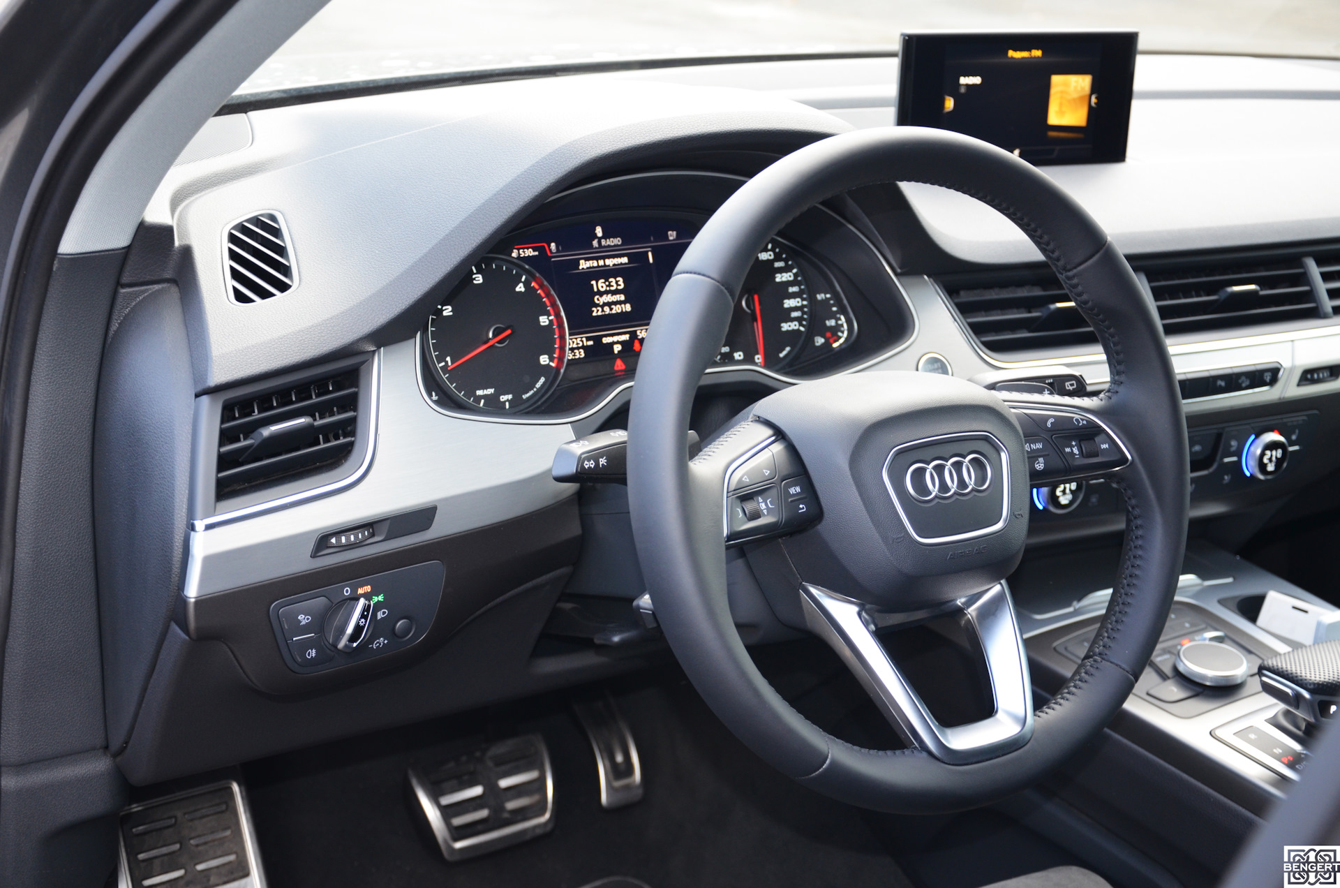 Как снять руль ауди q7 AUDi Q7 - Перетяжка руля - Bengert WorkShop на DRIVE2