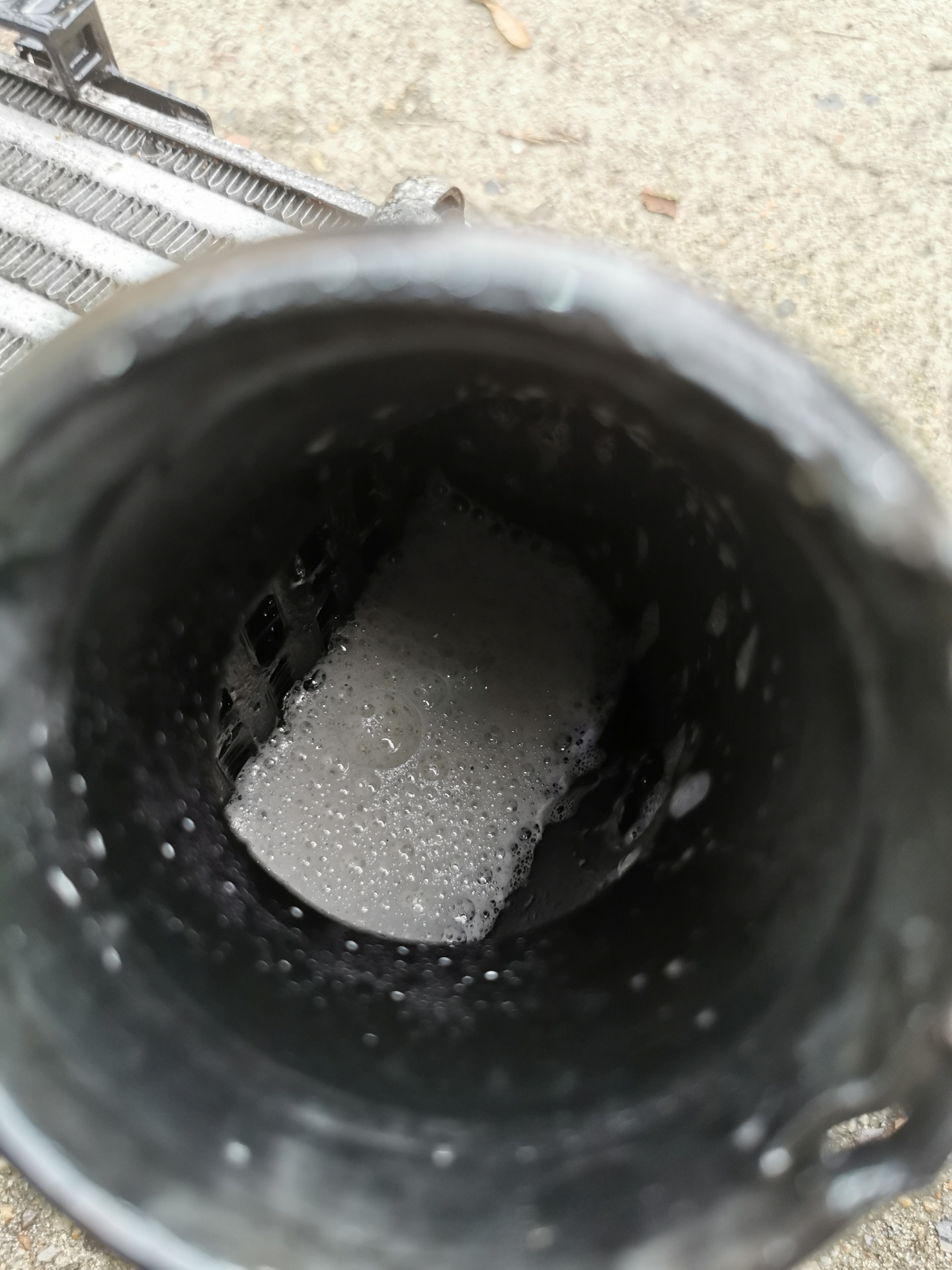 Профилактика. Замена антифриза, промывка радиаторов снаружи и изнутри ...