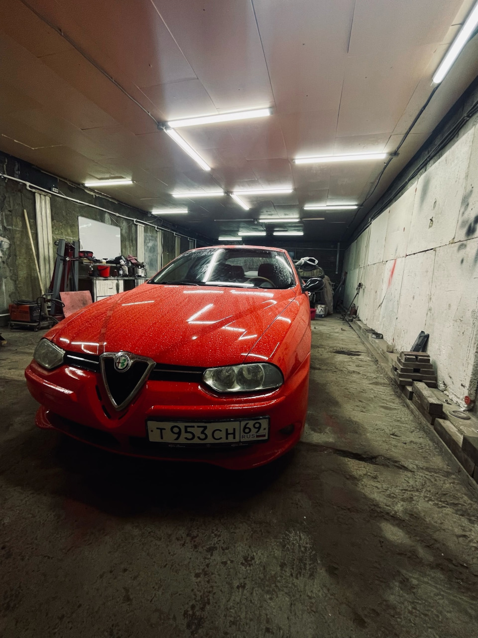 Я его слепила из того, что было. — Alfa Romeo 156, 2,5 л, 1998 года |  кузовной ремонт | DRIVE2