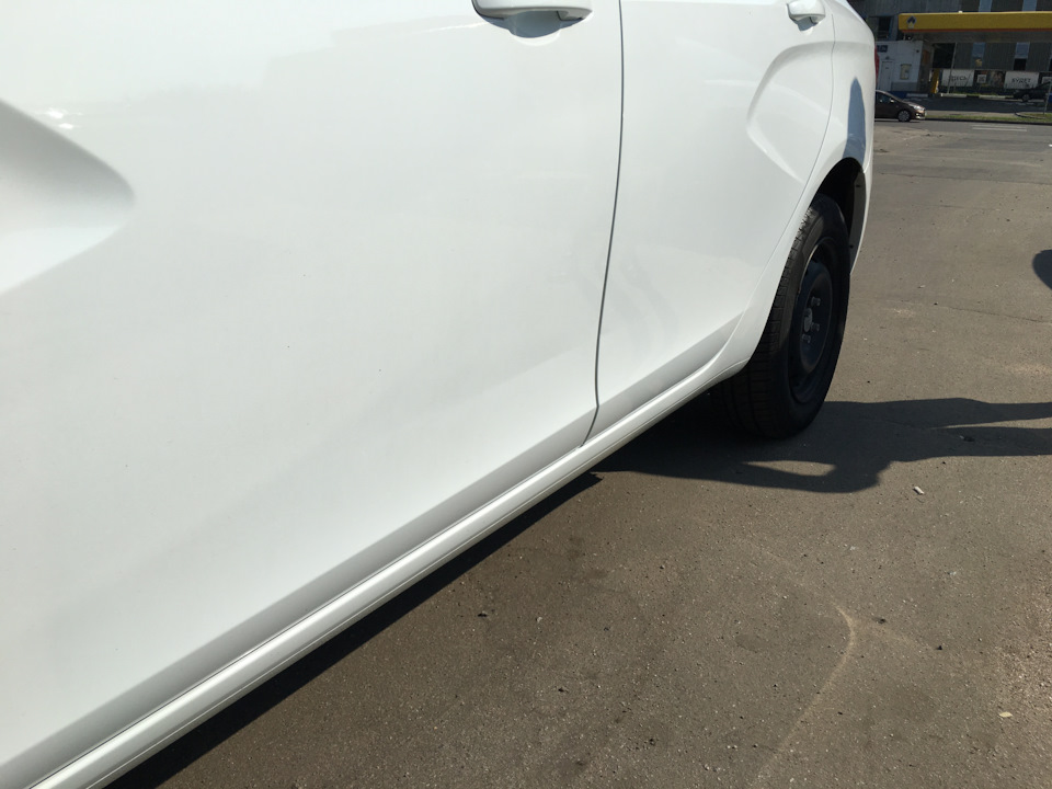 Выпрямление вмятины без покраски — Lada Vesta, 1,6 л, 2018 года ...