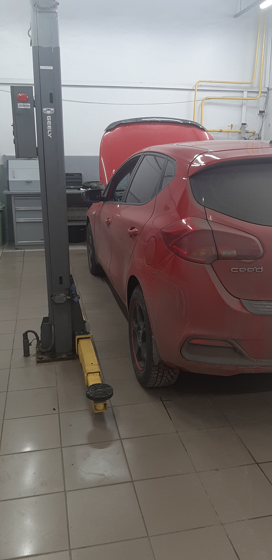 Фото в бортжурнале KIA Ceed (2G)