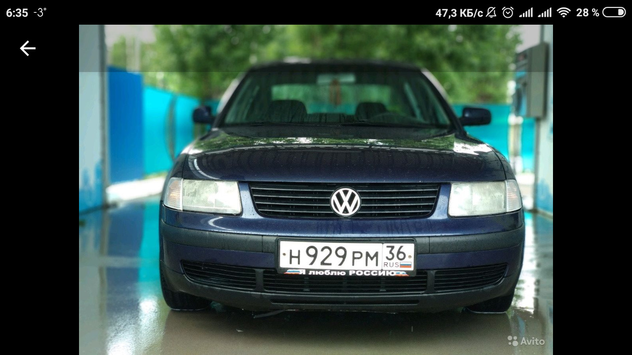 Volkswagen Passat B5 1.6 бензиновый 1999 | на DRIVE2