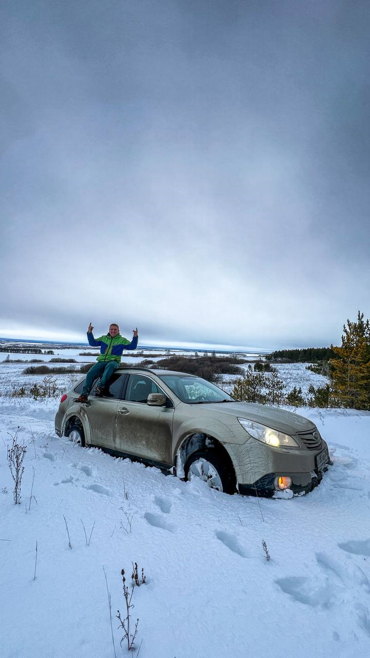 Субару по глубокому снегу — Subaru Outback (BR), 2,5 л, 2011 года |  покатушки | DRIVE2