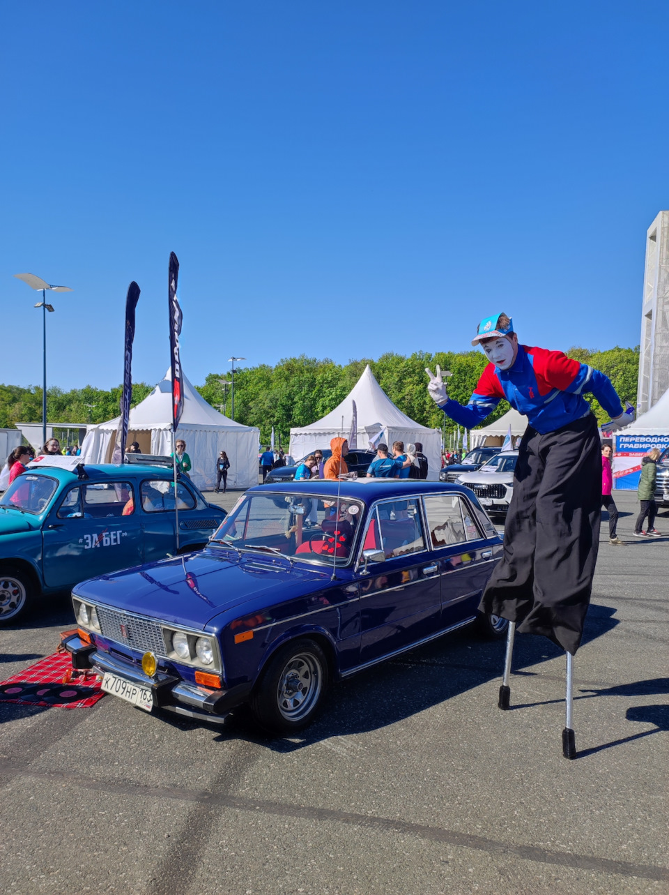 19 МАЯ 2024 За БЕГ РФ, г. Самара. Мини-автовыставка — Lada 21061, 1,6 л,  1997 года | другое | DRIVE2