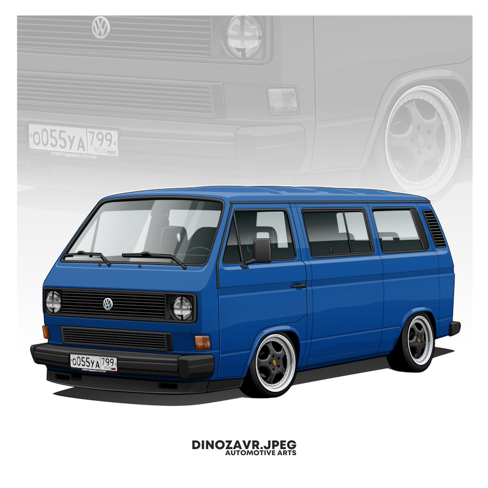 Мысли на холсте — Volkswagen Caravelle (T3), 1,9 л, 1987 года | своими  руками | DRIVE2