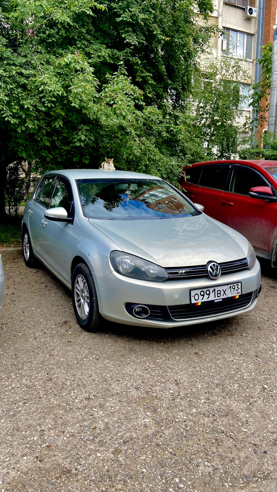 Развлечения с задним суппортом… 13.07.23 — Volkswagen Golf Mk6, 1,6 л, 2010  года | визит на сервис | DRIVE2