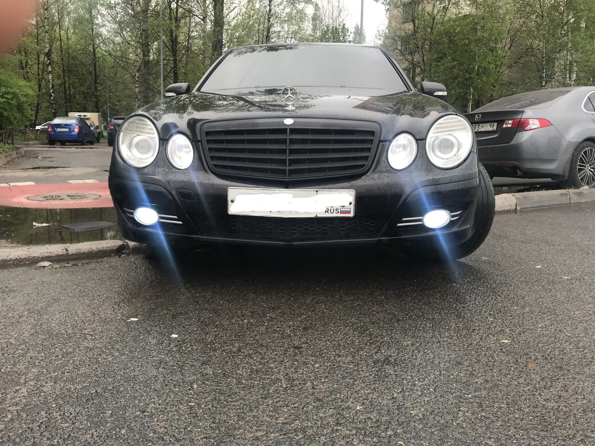 Led вместо ксенона w211