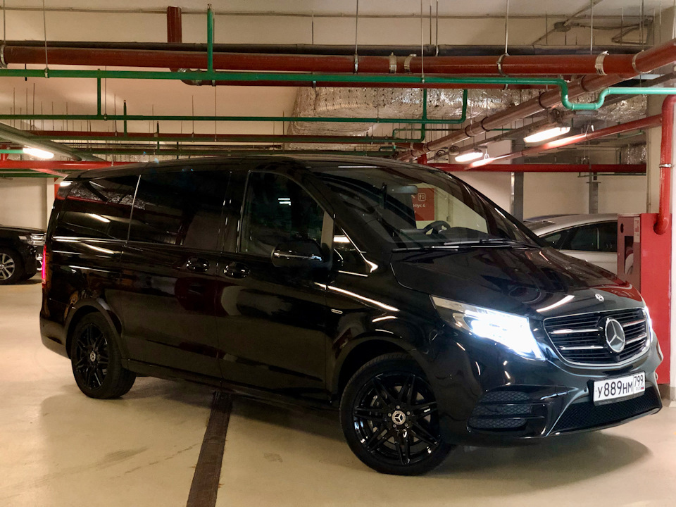Автомобиль mercedes benz v250d