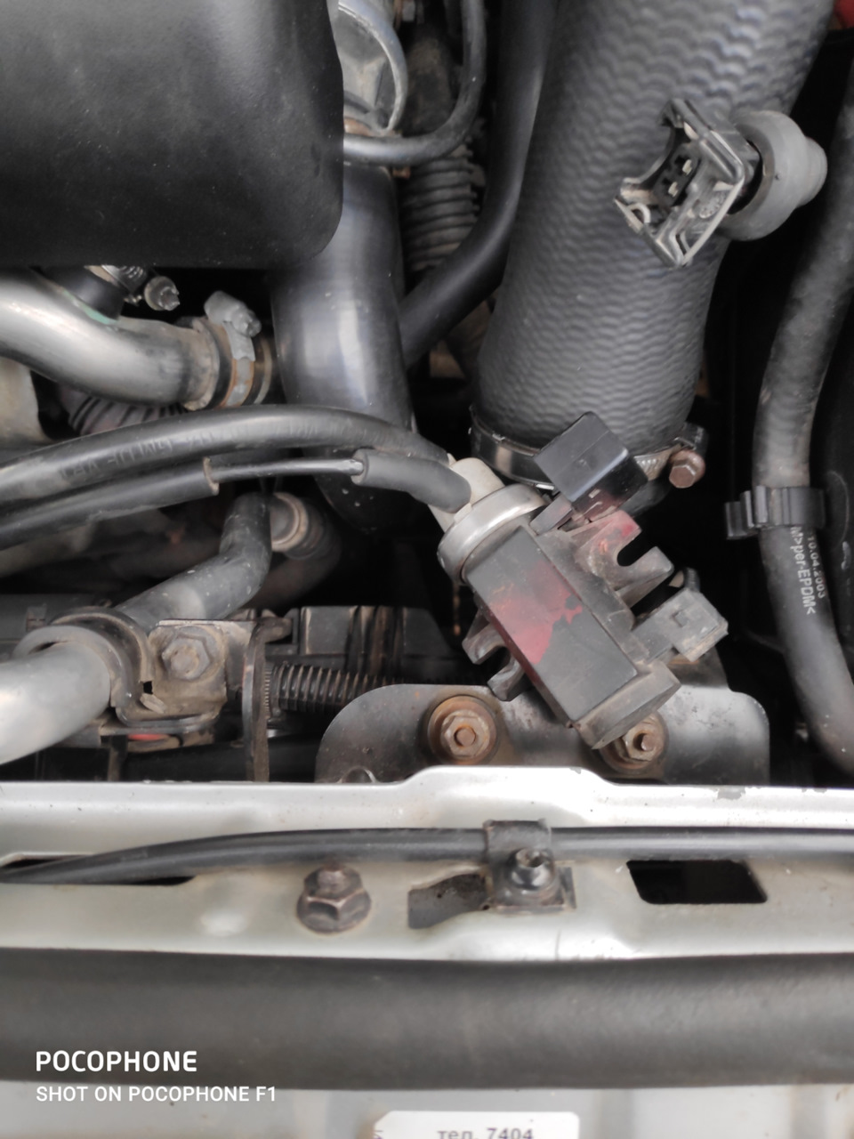 Замена клапана управления турбиной — Opel Vectra C, 1,9 л, 2004 года ...