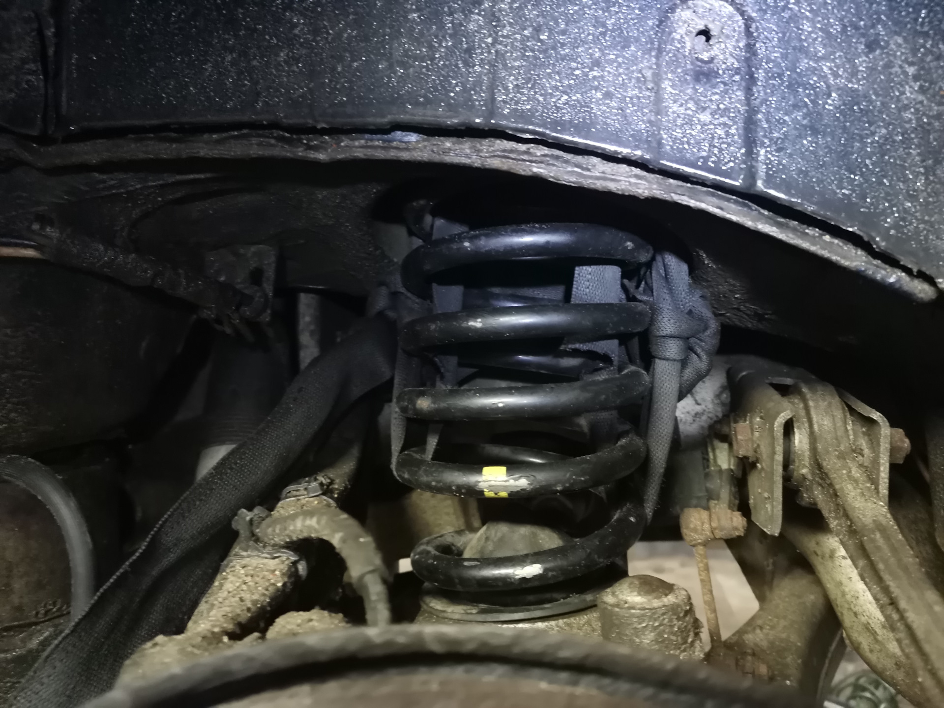 замена пневмоподвески на пружинную. пневмоподвески прадо 120. пружины на рессоры хаммер н3.