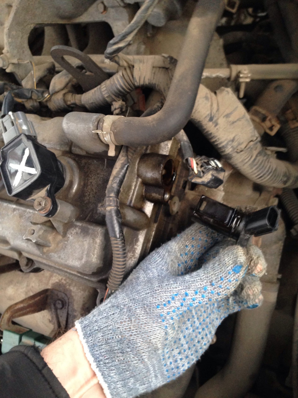 Не заводится авто (Поддельный датчик коленвала 23731-4М506, чистка ...