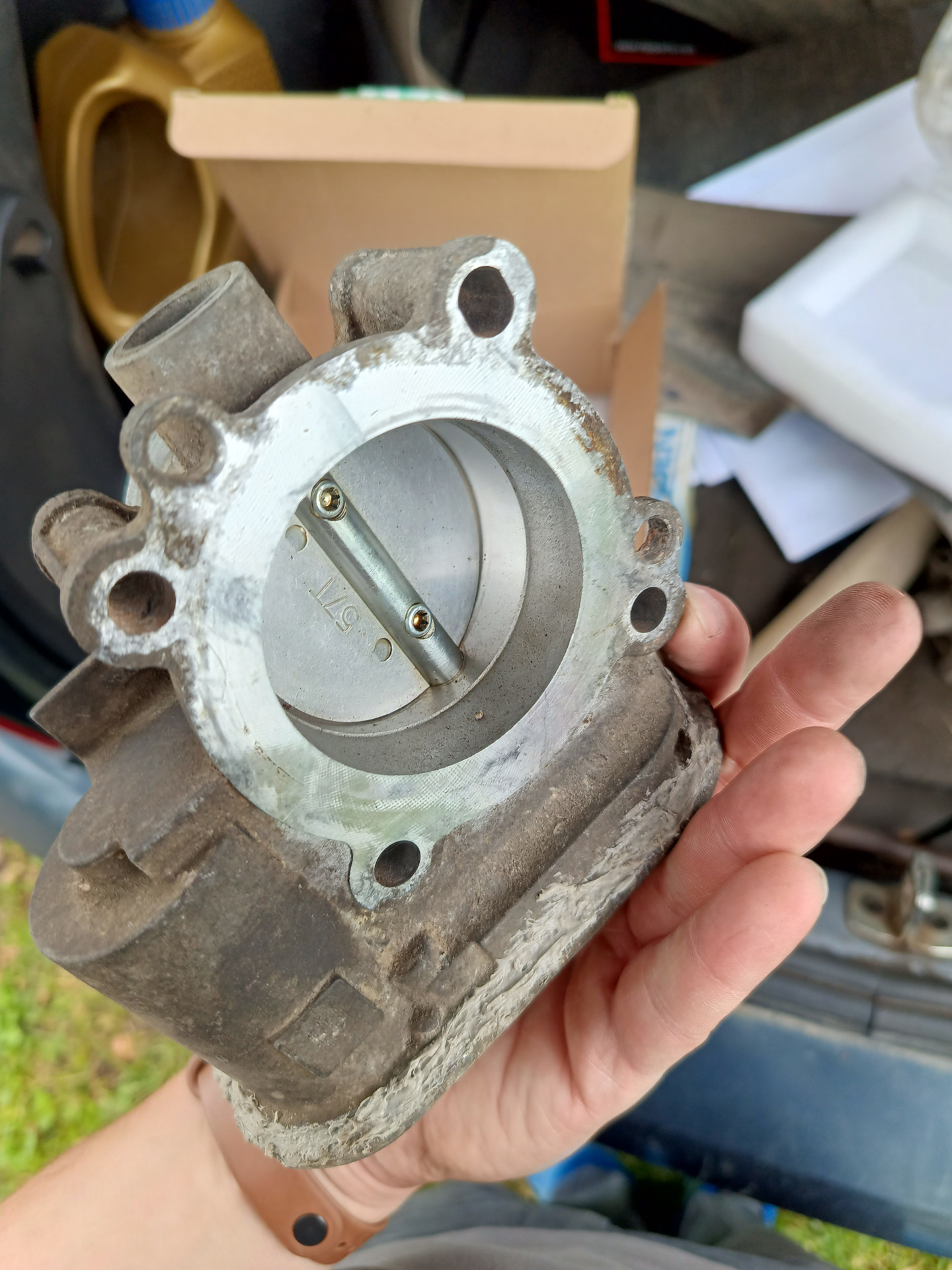 Поломка дроссельной заслонки — Dodge Caliber, 2 л, 2008 года | поломка ...