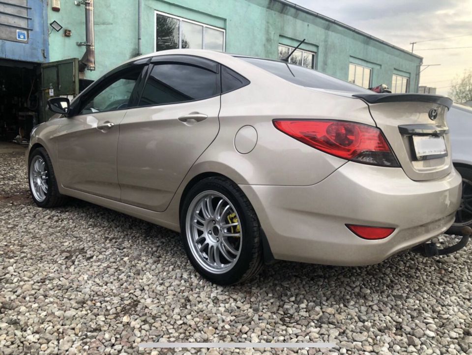 Диски или мечта идиота — Hyundai Solaris (1G), 1,6 л, 2013 года ...