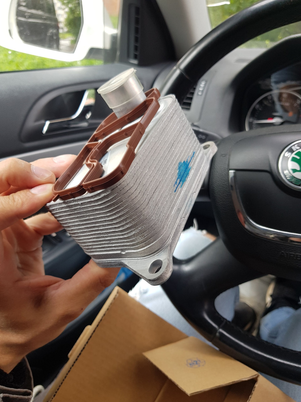 Температура масла — победил: замена масляного радиатора и чистка ...