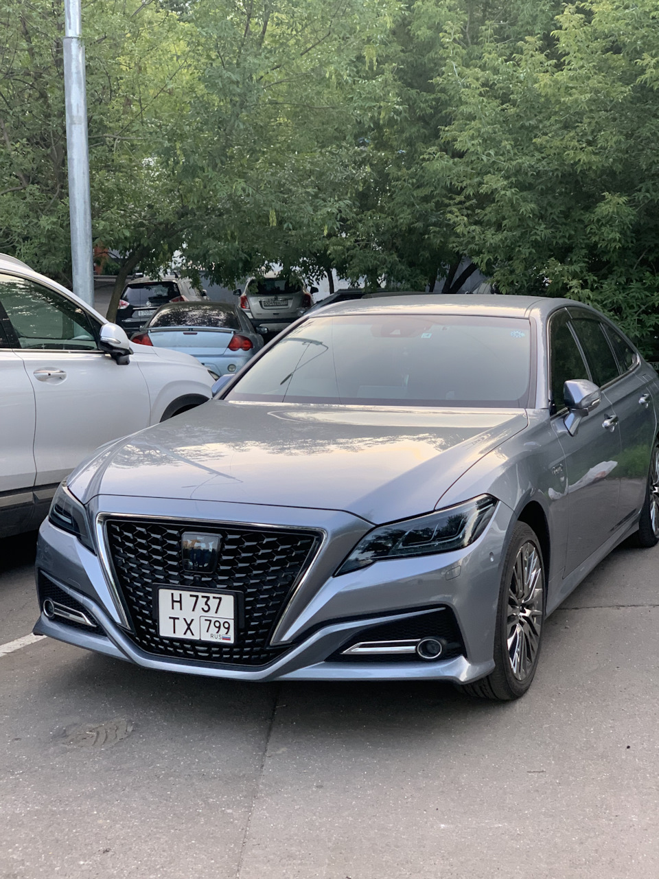 Бронирование оптики — Toyota Crown (S220), 3,5 л, 2019 года | стайлинг |  DRIVE2