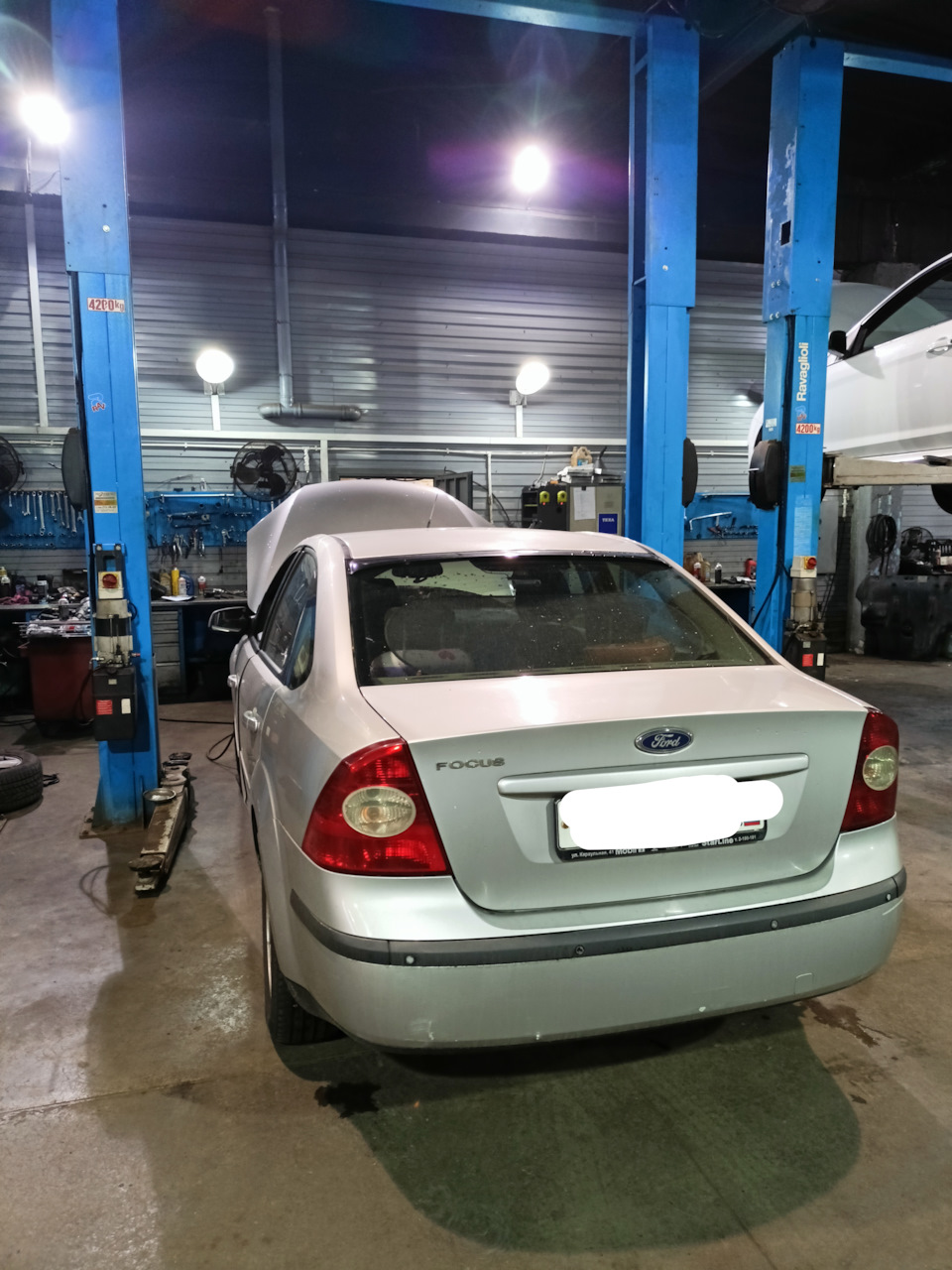 Еще одна причина плавающих оборотов — Ford Focus II Sedan, 1,6 л, 2005 ...