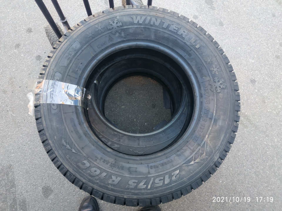 Зимняя Резина Orium Winter LT (шип) 215/75 16C — Ford Transit (6G), 2,4 ...