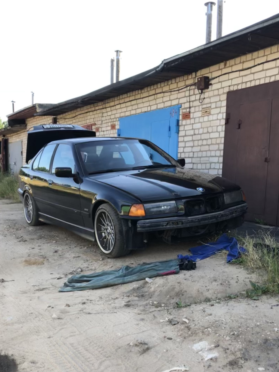 Не гоняйте, пацаны — BMW 3 series (E36), 2,8 л, 1996 года | ДТП | DRIVE2