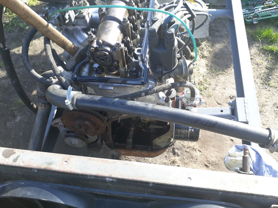 Переделка двигателя с инжекторного на карбюраторный. Первый запуск ...