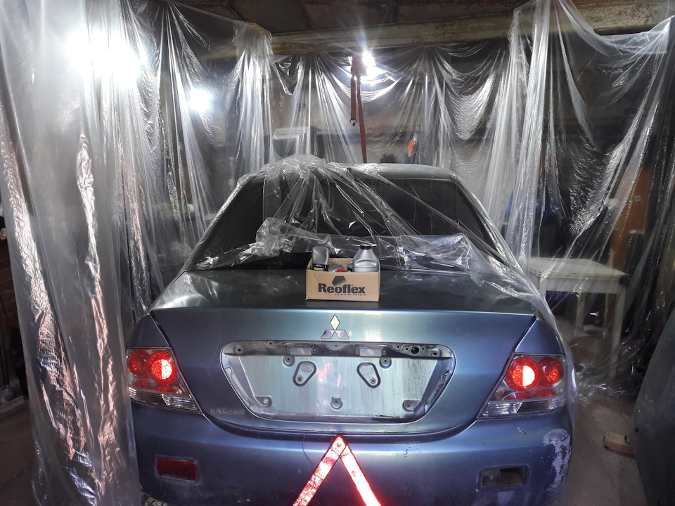 Сделал для любимой балдахин — Mitsubishi Lancer IX