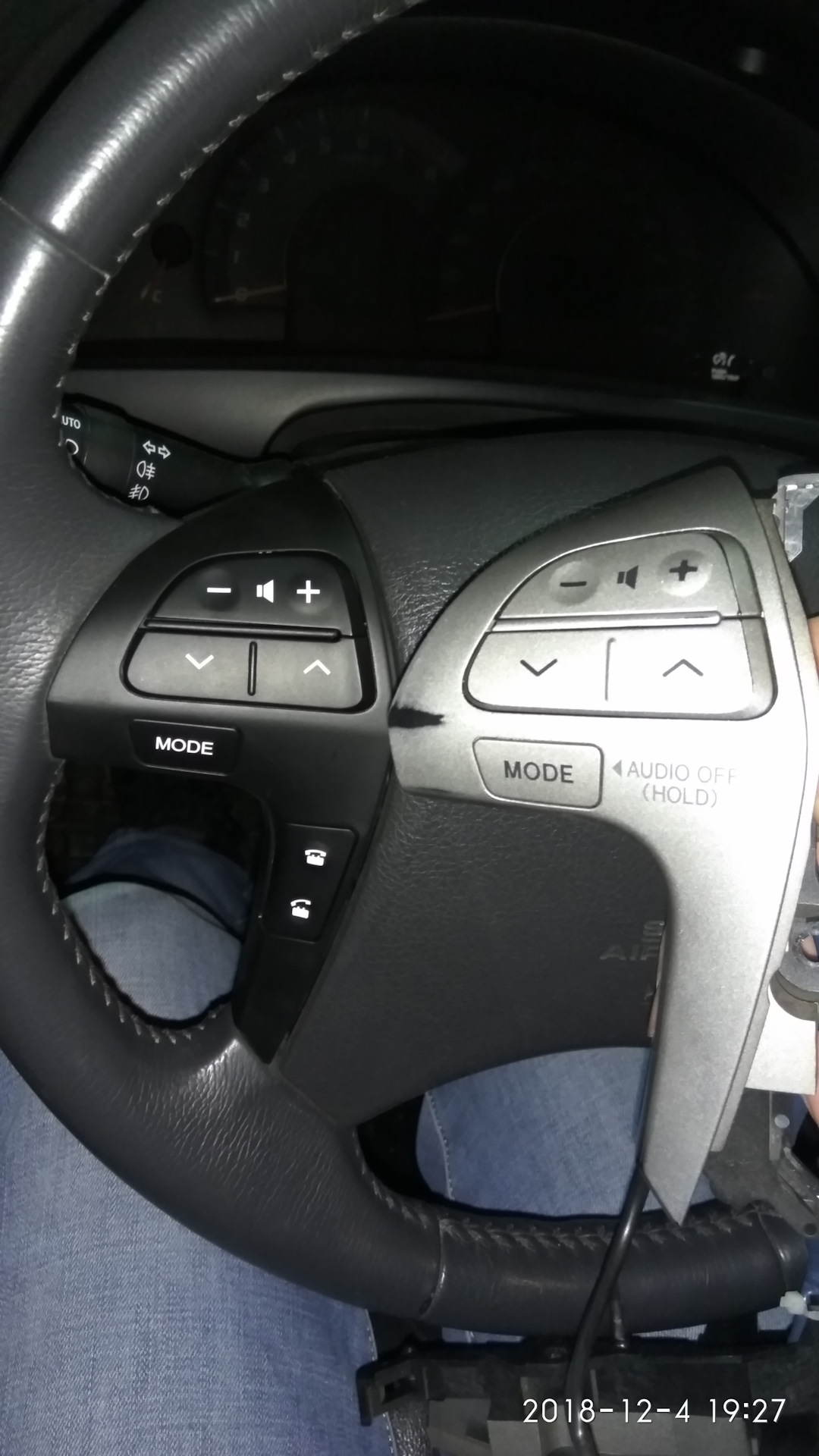 Как снять кнопки руля камри 40 Кнопки руля - Toyota Camry (XV40), 2,4 л, 2008 года стайлинг DRIVE2