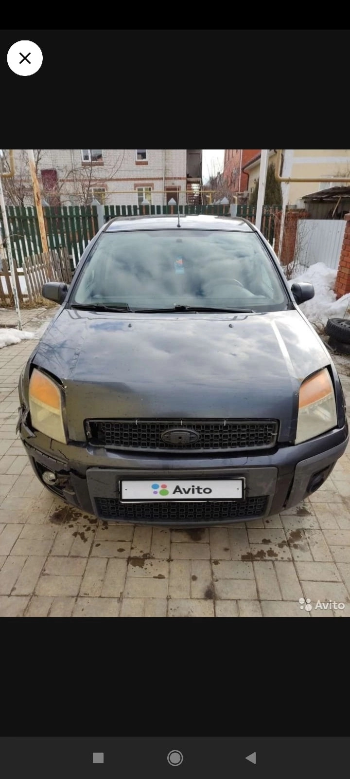 То что было и что стало — Ford Fusion, 1,4 л, 2006 года | кузовной ремонт |  DRIVE2