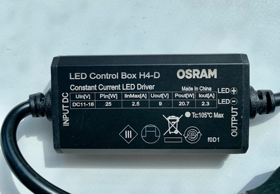 Osram ledriving hl 64210dws