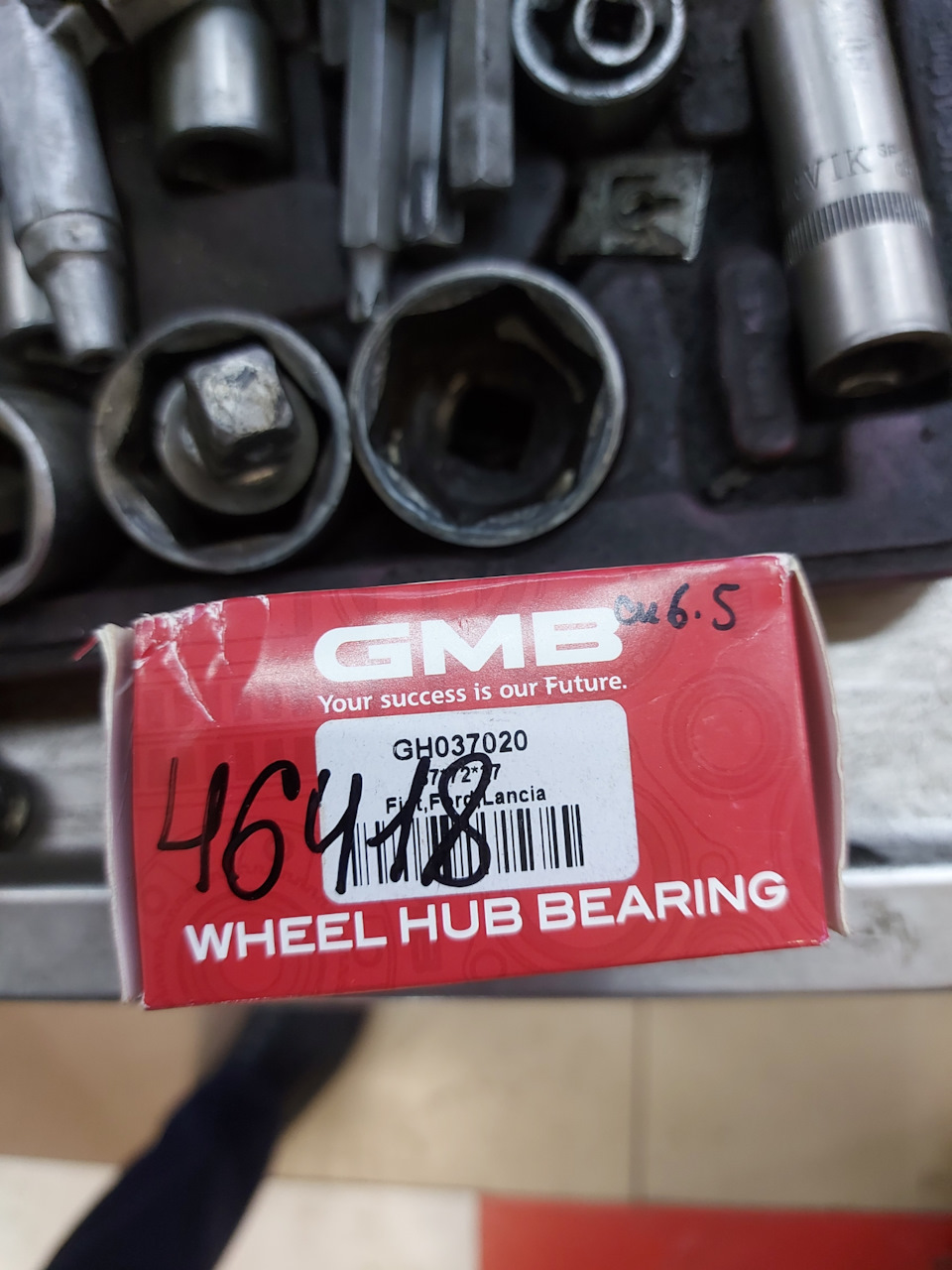 GH037020 Подшипник передней ступицы GMB | Запчасти на DRIVE2