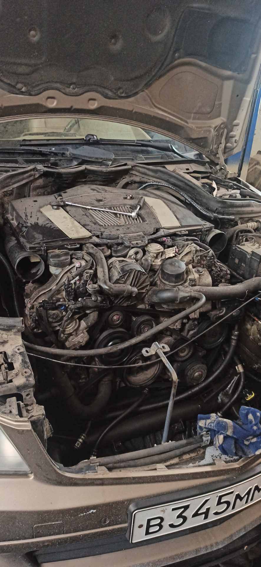 Перестала греть Печка — Mercedes-Benz C-class (W204), 2,5 л, 2008 года ...