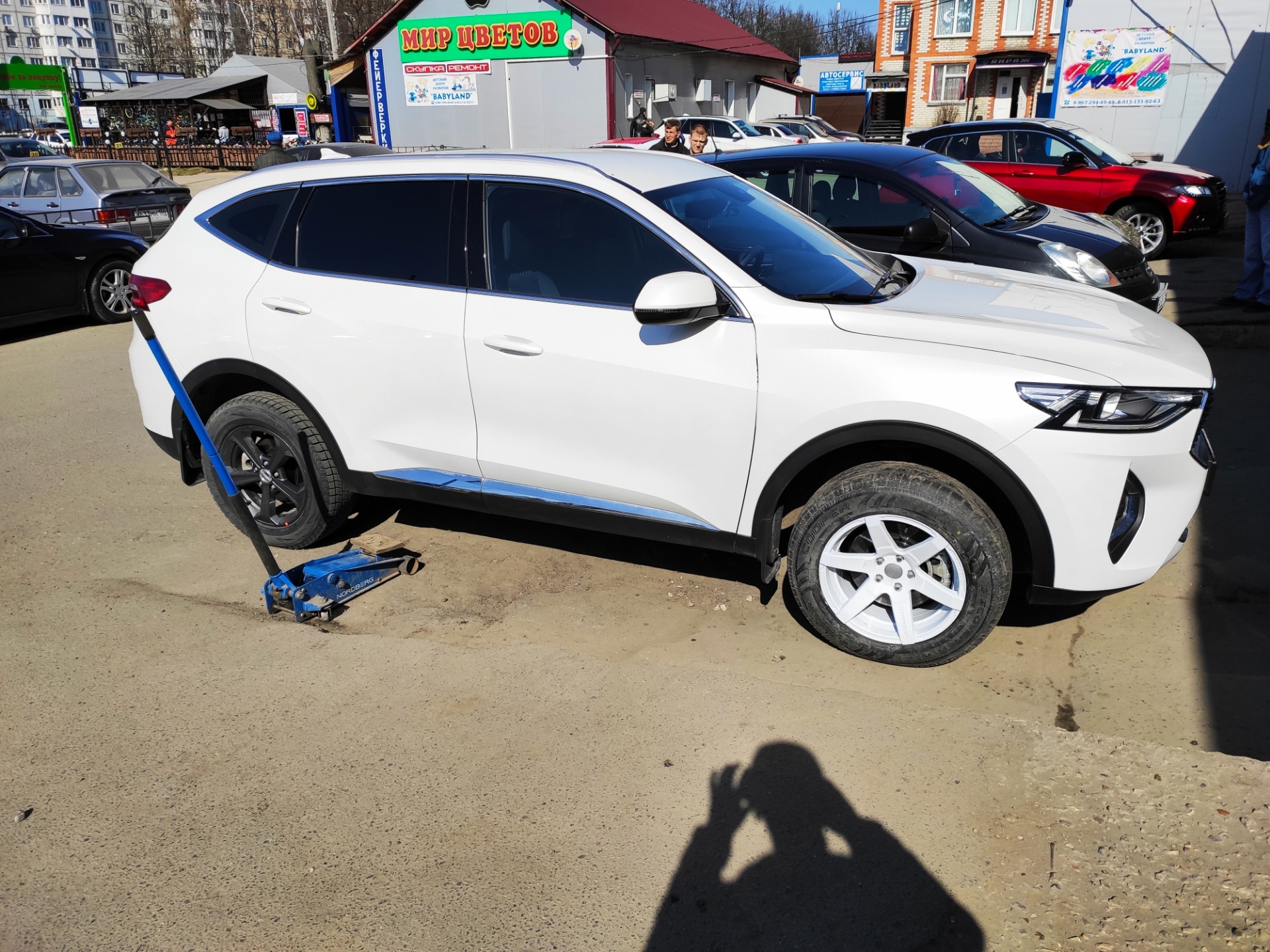 Haval F7 Tech Plus. Широкие диски с широкими шинами 255/50/R19. - YouTube