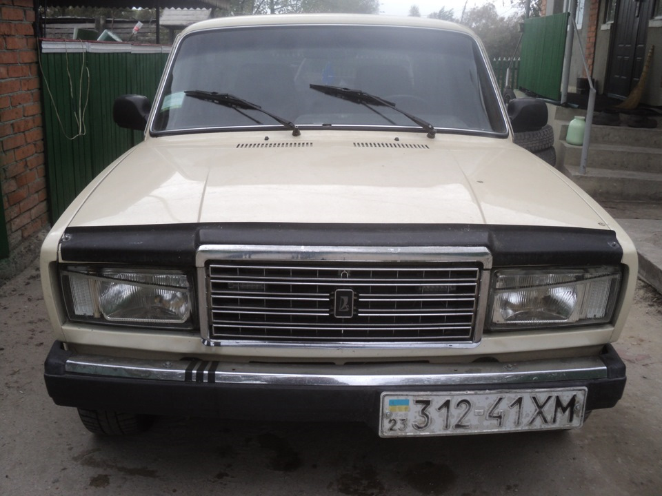 Гос-номер слева на бамперах — LADA 21074, 1,6 л., 2005 года | своими ...