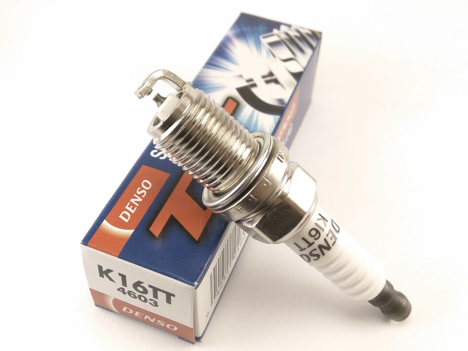 9. Свечи DENSO K16TT (67110 км) — Great Wall M4, 1,5 л, 2013 года ...