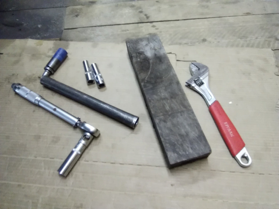 Установка трехточечных распорок. — Subaru Forester (SH), 2 л, 2008 года ...