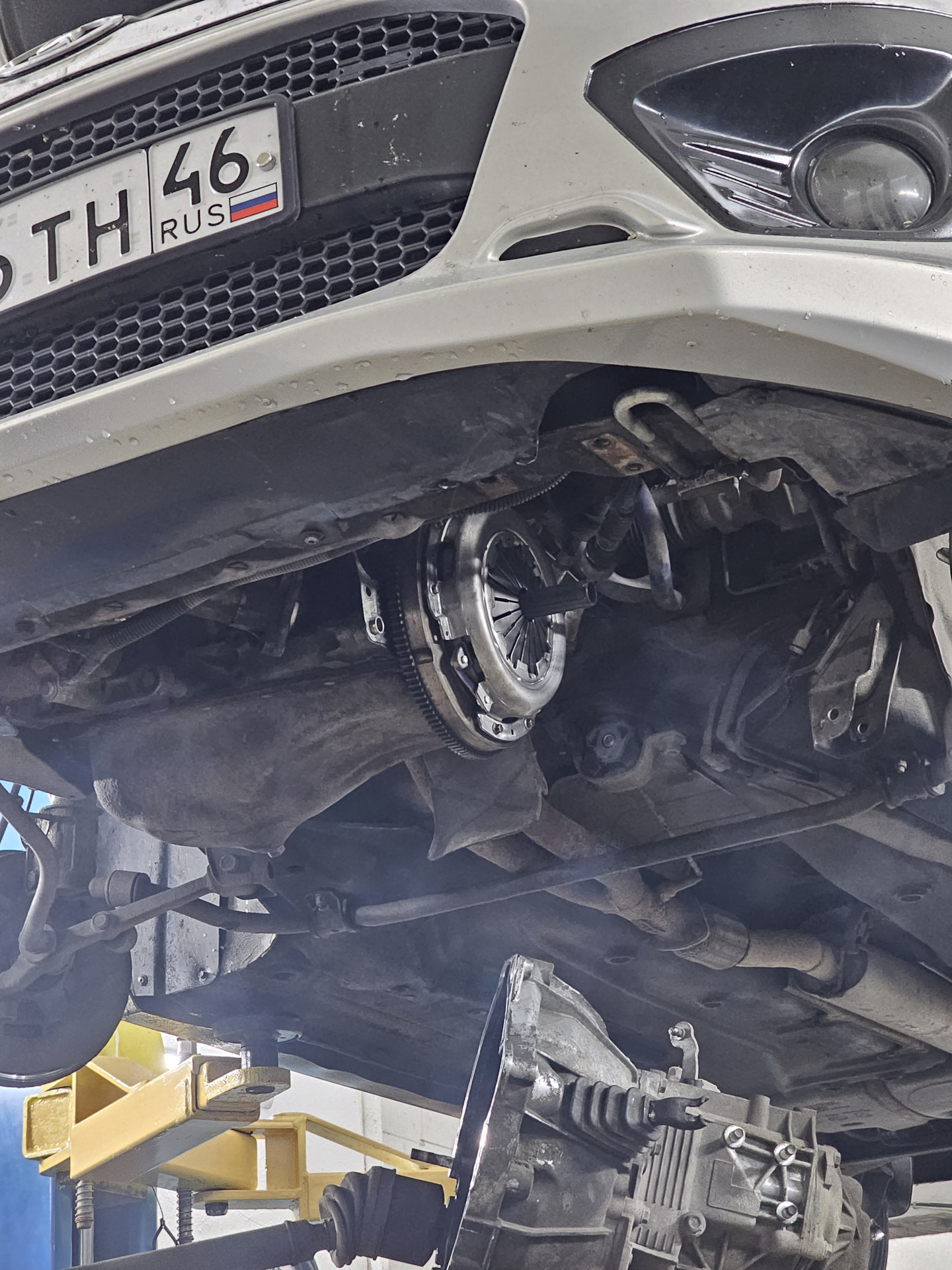 №3 Замена сцепления — Lada Калина Спорт (2G), 1,6 л, 2015 года | визит ...
