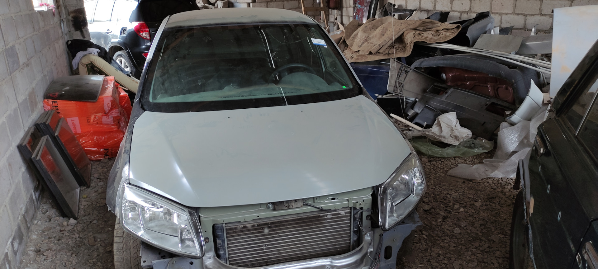 Продолжение восстановления — Lada Гранта, 1,6 л, 2012 года | кузовной ...