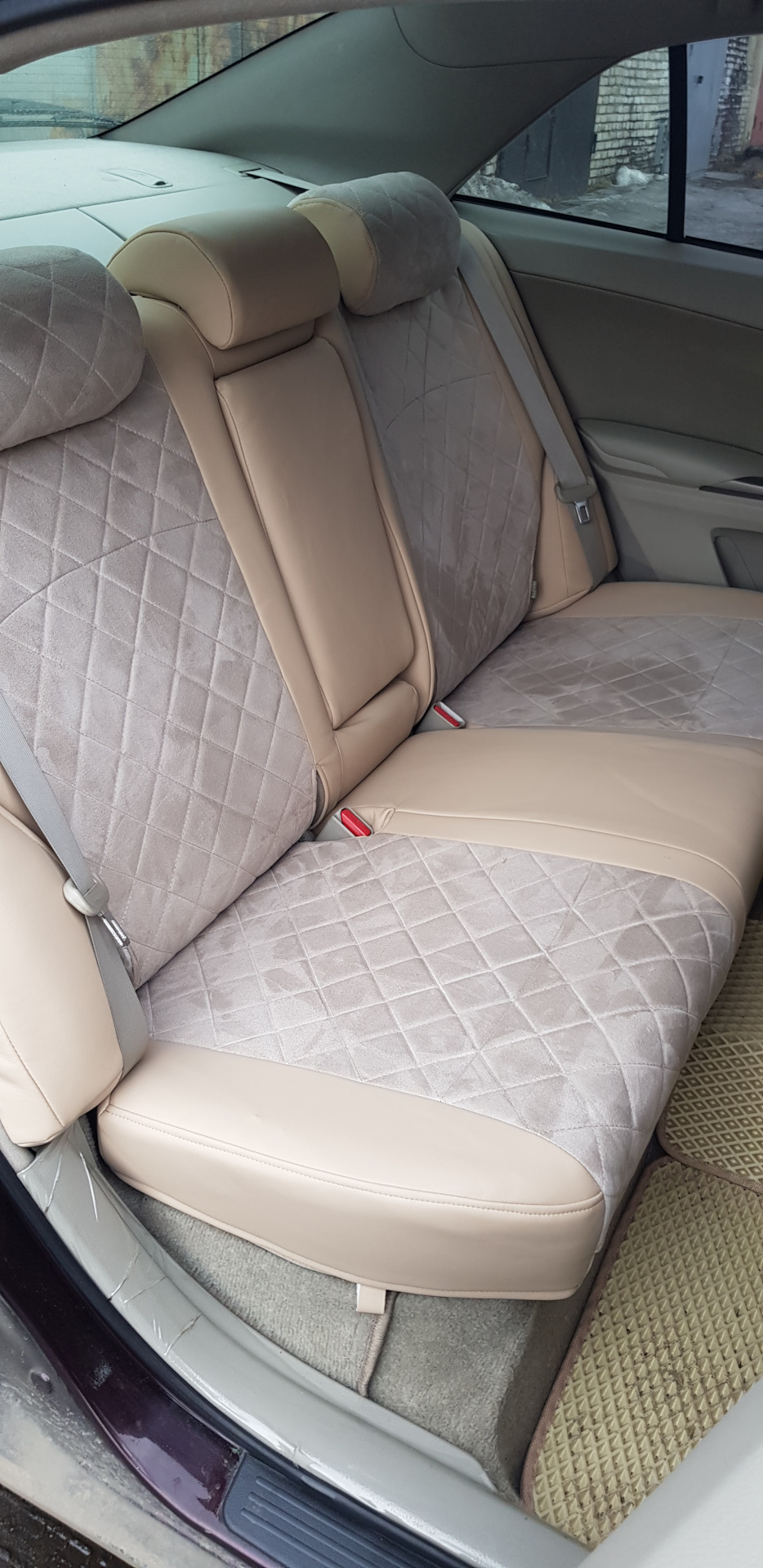 Монтаж авточехлов на сиденья — Toyota Premio (T260), 1,8 л, 2009 года ...