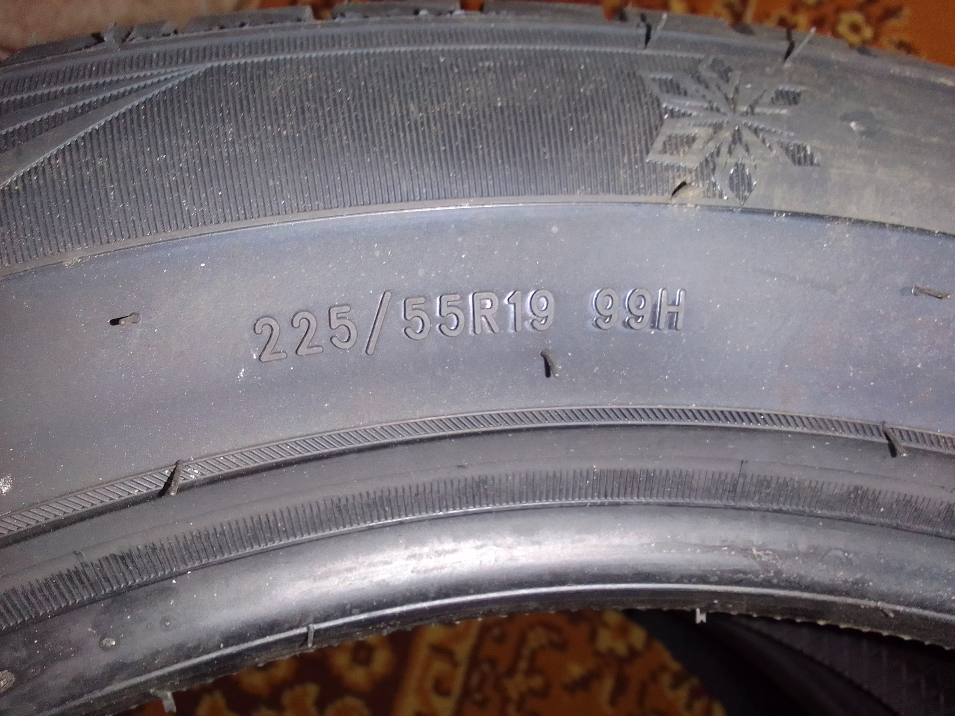 Зимняя резина (Triangle SnowLink PL02 225/55 R19 99H M+S) — Mazda CX-8 ...