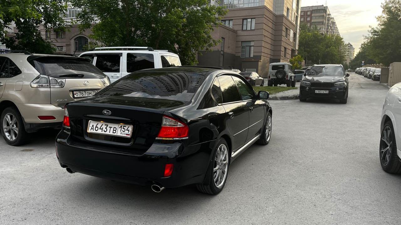 Subaru Legacy (BL/BP) 2.5 бензиновый 2007 | первая машина сына на DRIVE2