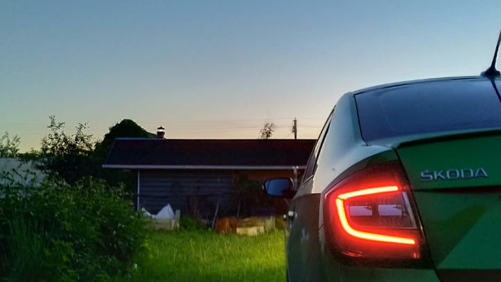 Skoda Rapid опять зелёная