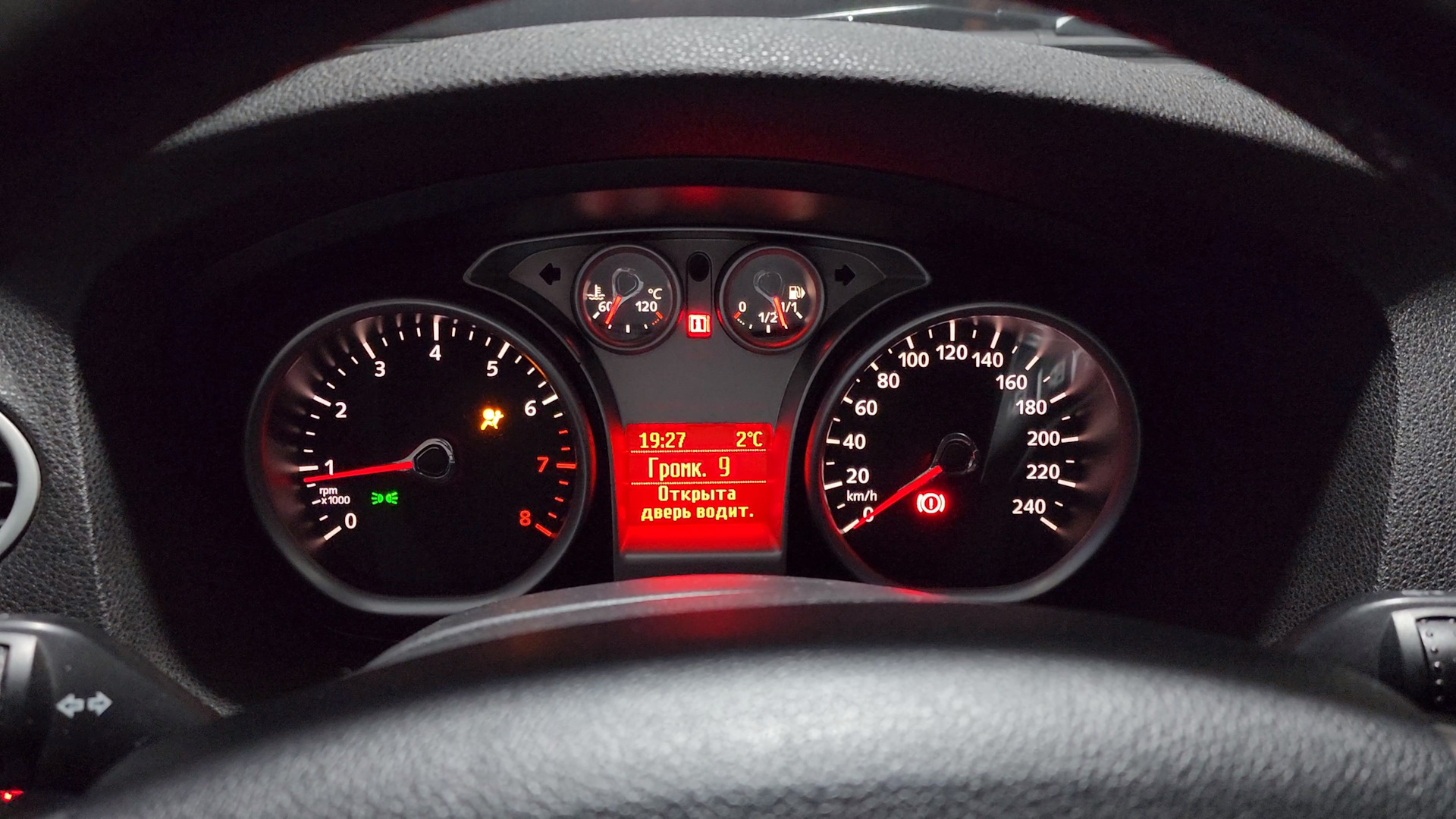 приборная панель форд куга 1.